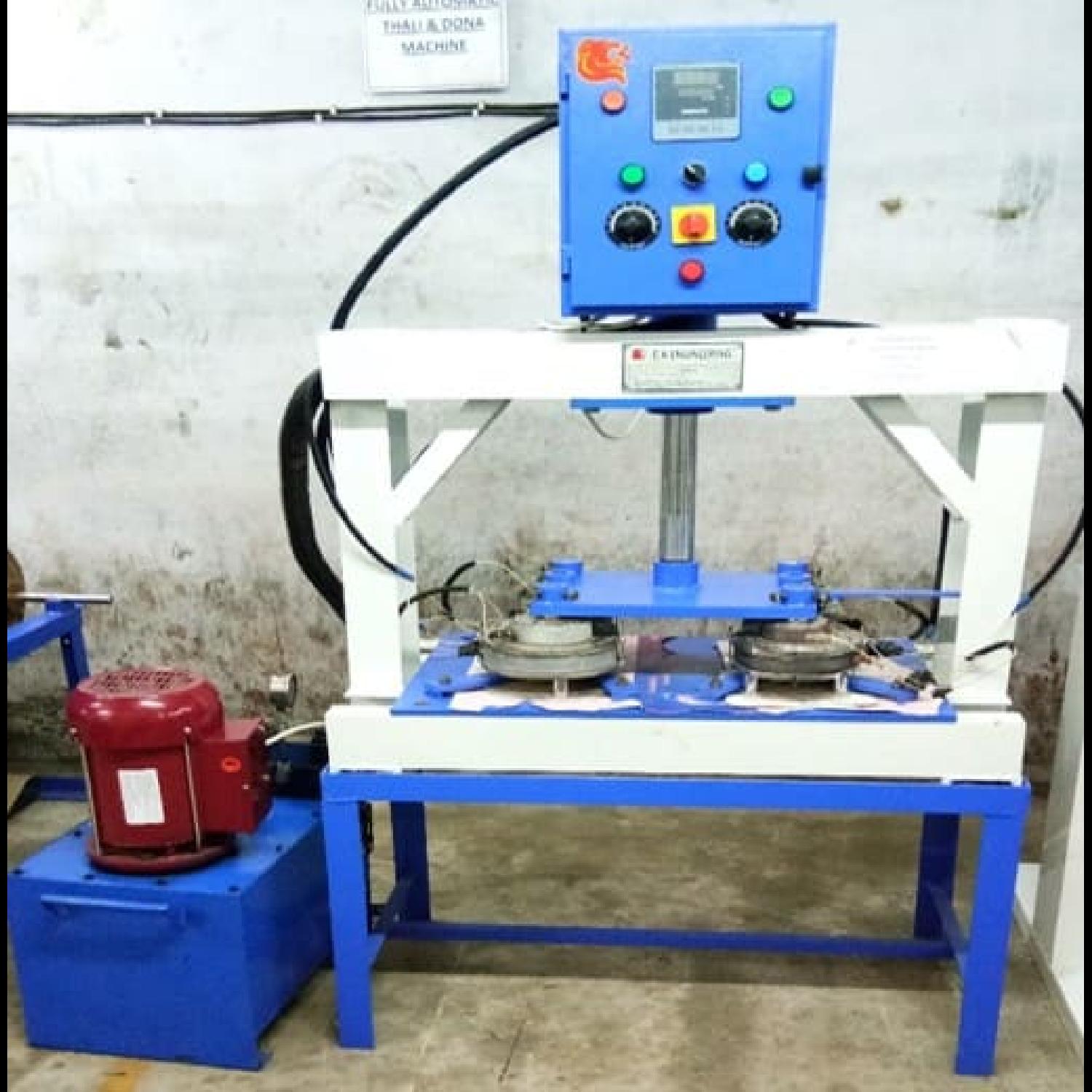 Hydraulic Semi Automatic Four Die Paper Plate Machine